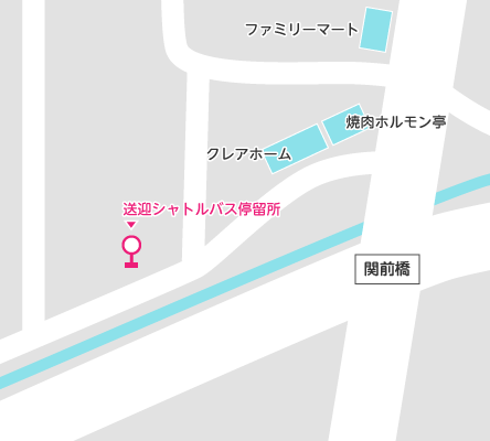 柳沢バス停留所マップ